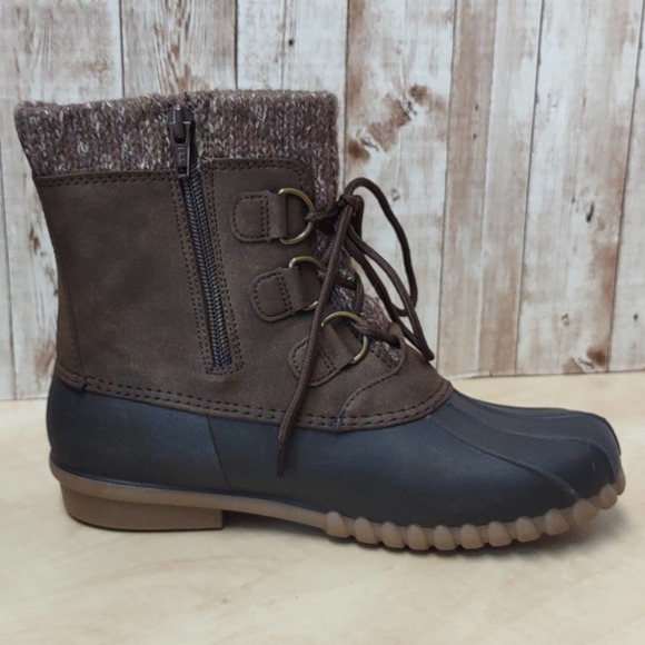 Baretraps Fabulous Duck Boot Dark Brown 6 - Picture 6 of 10